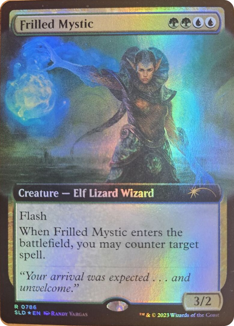 Frilled Mystic (Extended Art) [Secret Lair Drop Series] | Dragon's Lair Comics and Fantasy Houston TX