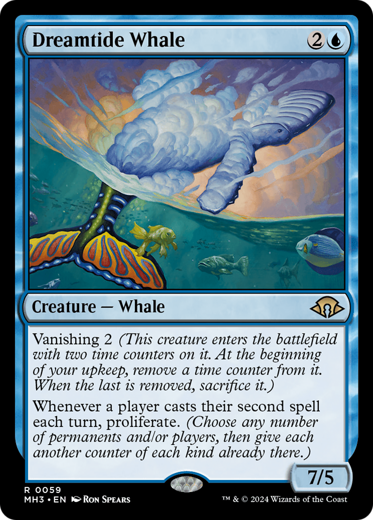 Dreamtide Whale [Modern Horizons 3] | Dragon's Lair Comics and Fantasy Houston TX