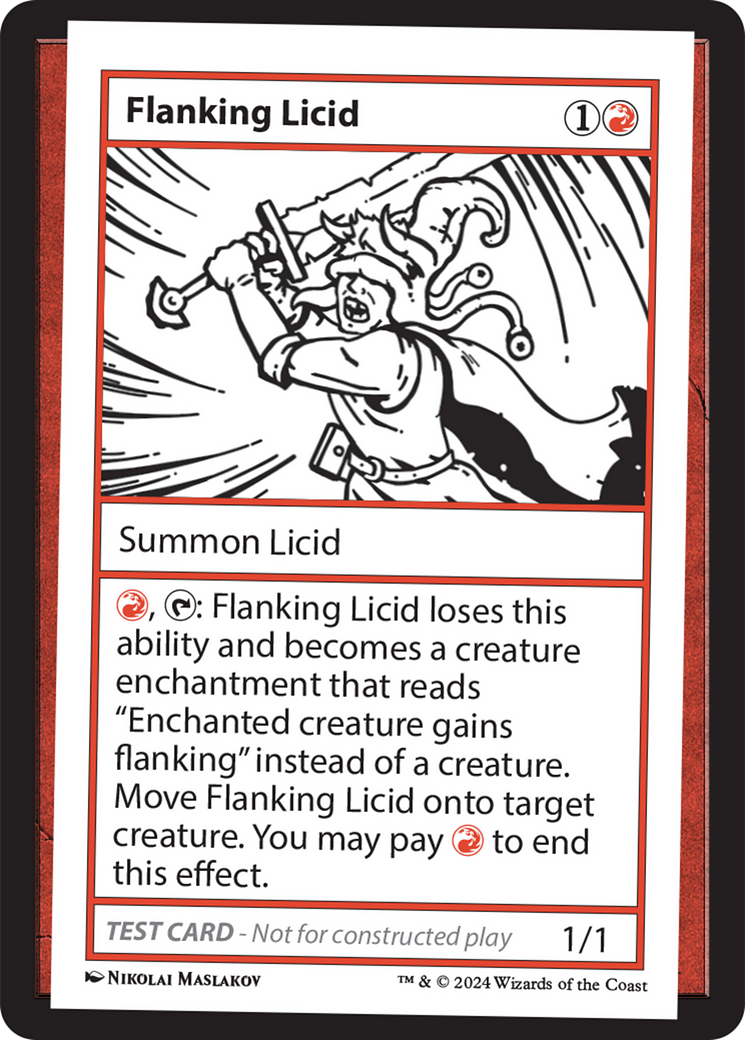 Flanking Licid [Mystery Booster 2 Playtest Cards] | Dragon's Lair Comics and Fantasy Houston TX