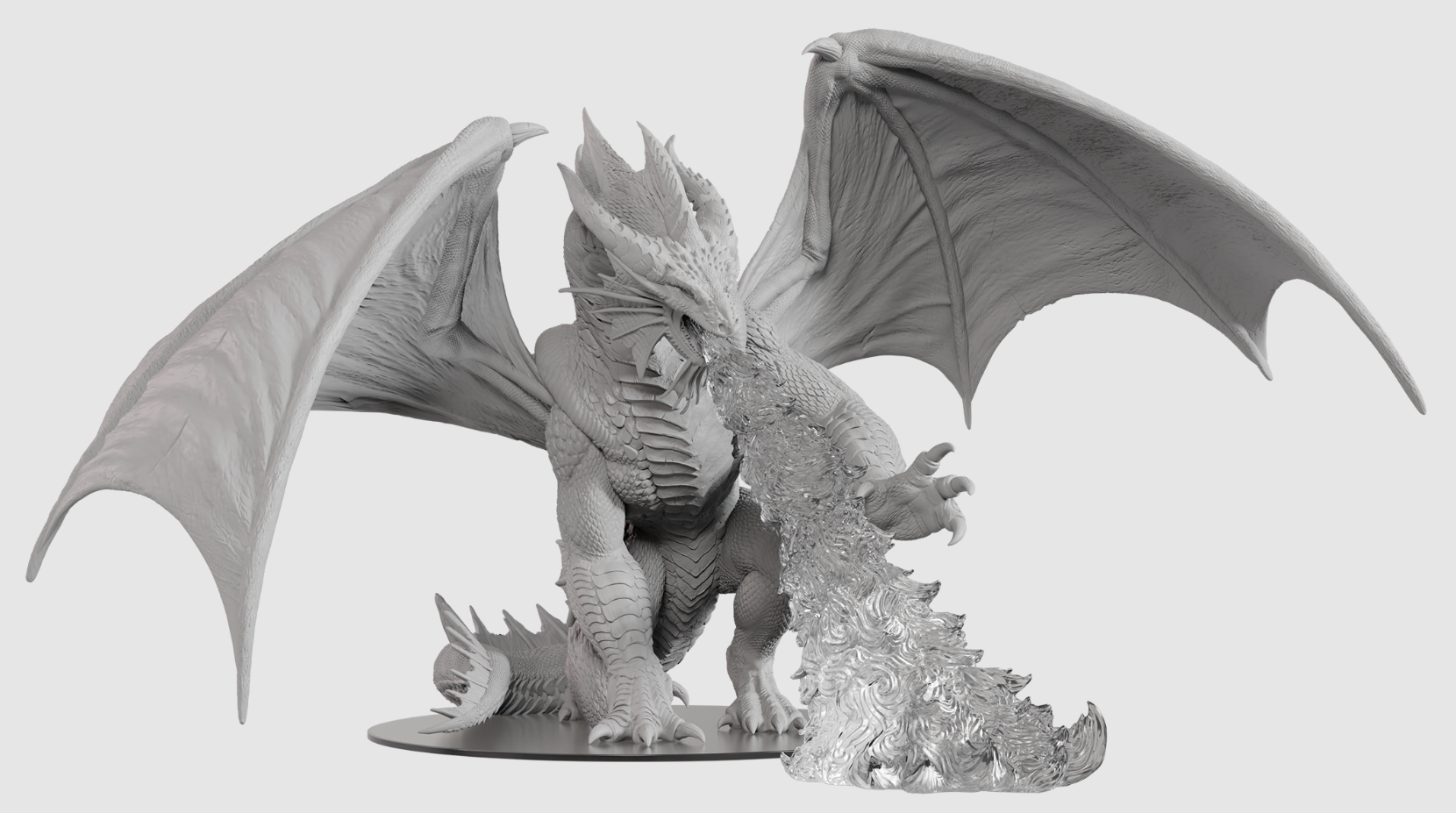 Dungeons & Dragons: Nolzur's Marvelous Miniatures - Gargantuan Bahamut | Dragon's Lair Comics and Fantasy Houston TX