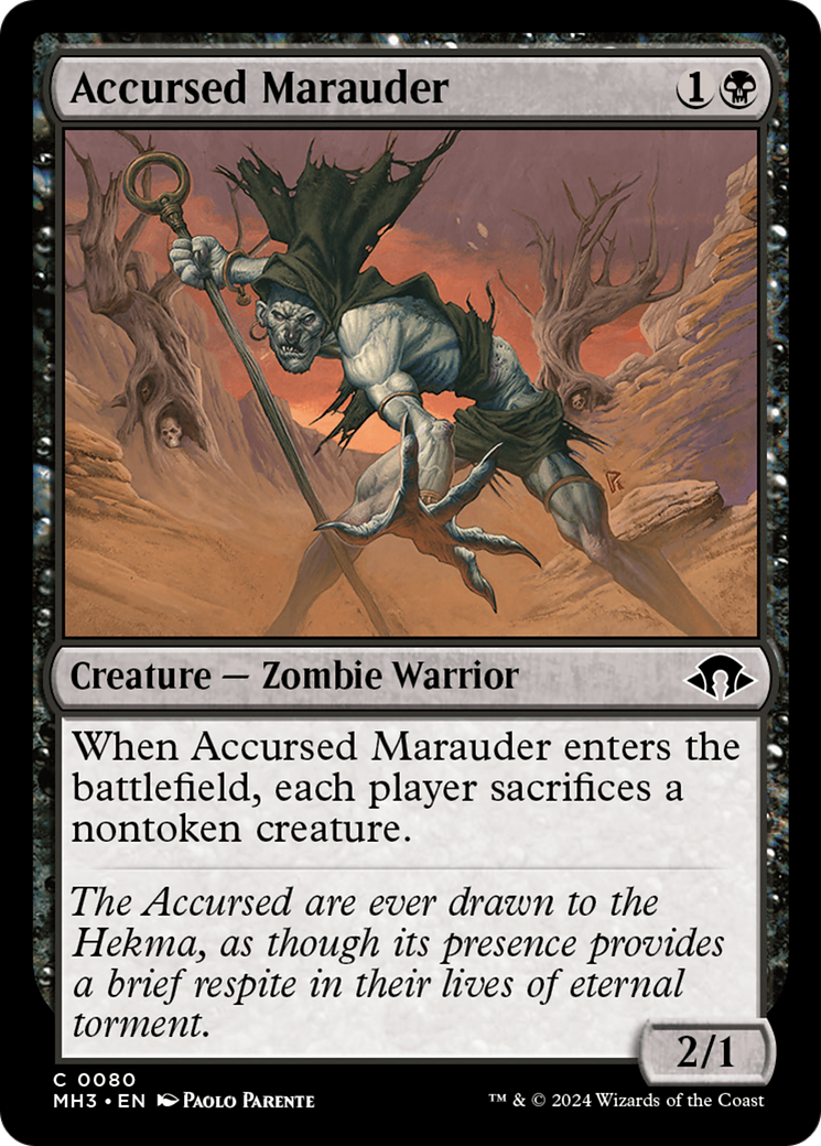 Accursed Marauder [Modern Horizons 3] | Dragon's Lair Comics and Fantasy Houston TX