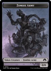 Servo // Zombie Army Double-Sided Token [Modern Horizons 3 Tokens] | Dragon's Lair Comics and Fantasy Houston TX