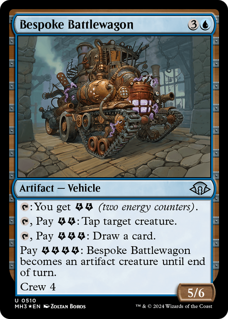 Bespoke Battlewagon (Ripple Foil) [Modern Horizons 3] | Dragon's Lair Comics and Fantasy Houston TX