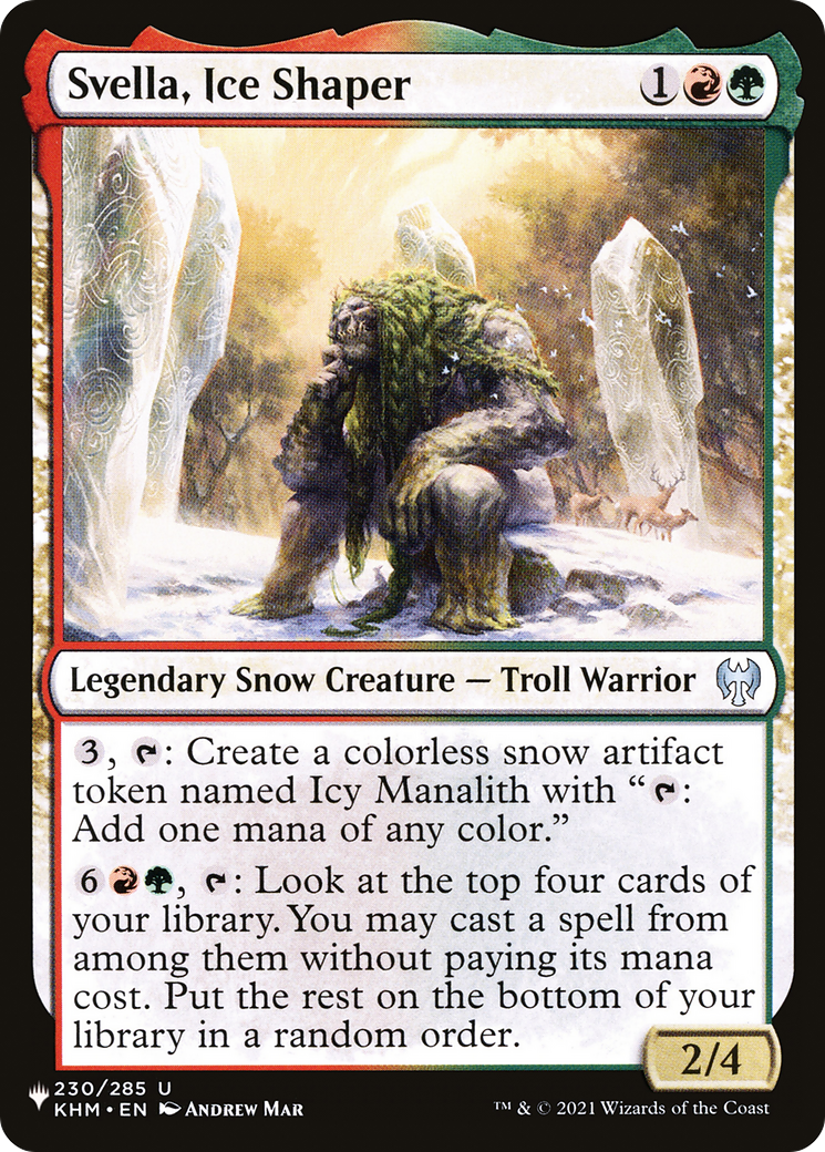 Svella, Ice Shaper [The List] | Dragon's Lair Comics and Fantasy Houston TX