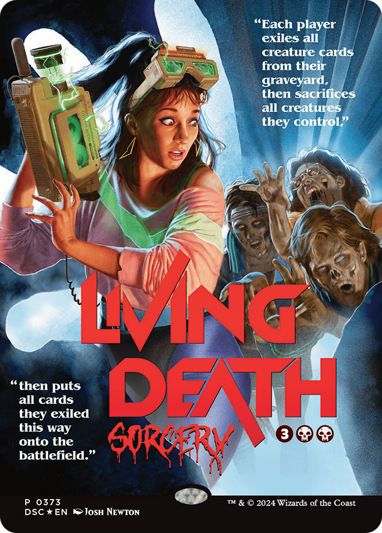 Living Death (Showcase) [Duskmourn: House of Horror Commander] | Dragon's Lair Comics and Fantasy Houston TX