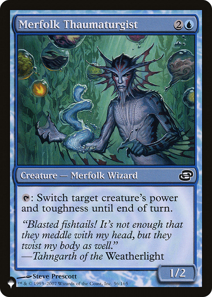 Merfolk Thaumaturgist [The List Reprints] | Dragon's Lair Comics and Fantasy Houston TX