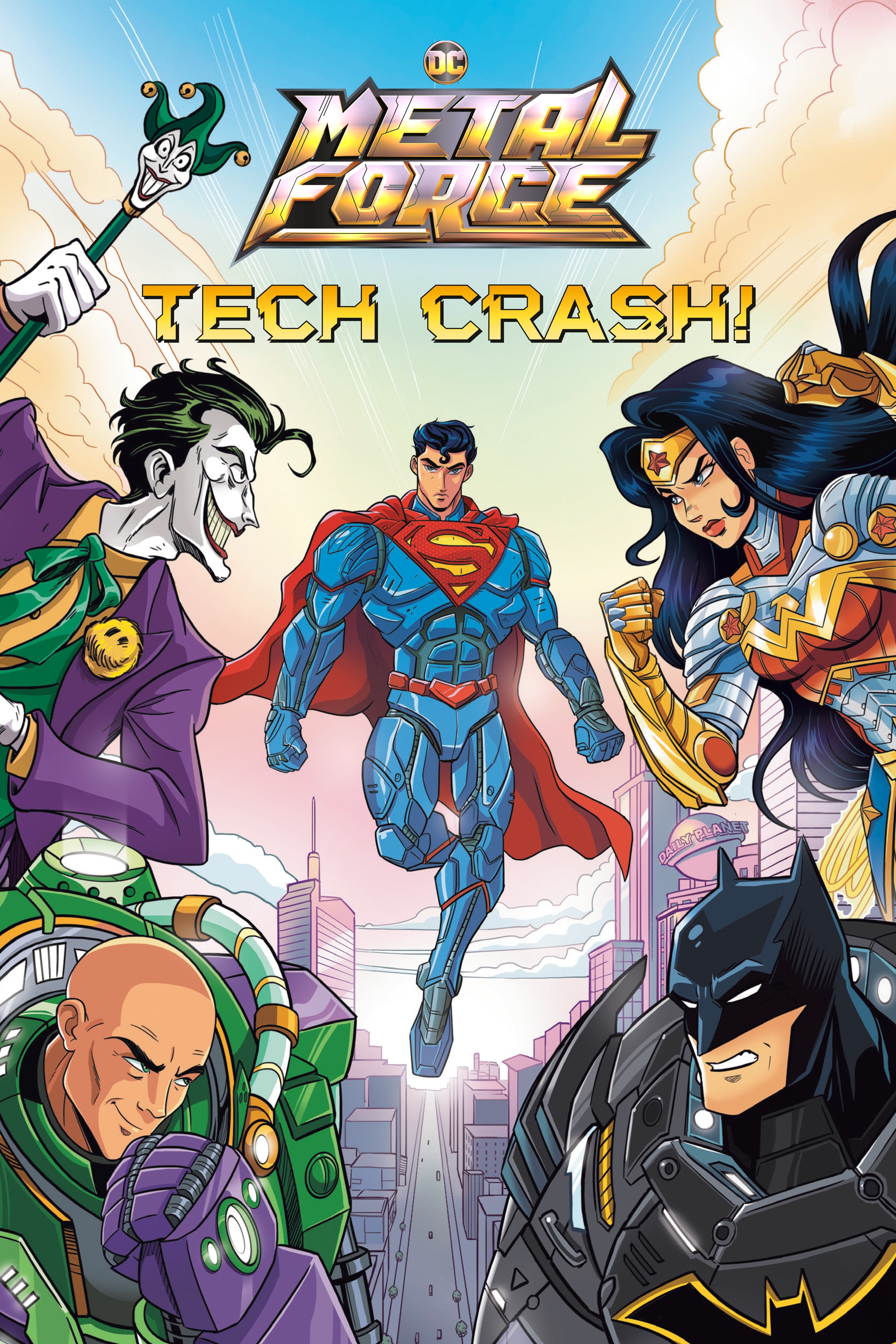 DC Metal Force Softcover Novel Volume 01 Tech Crash | Dragon's Lair Comics and Fantasy Houston TX