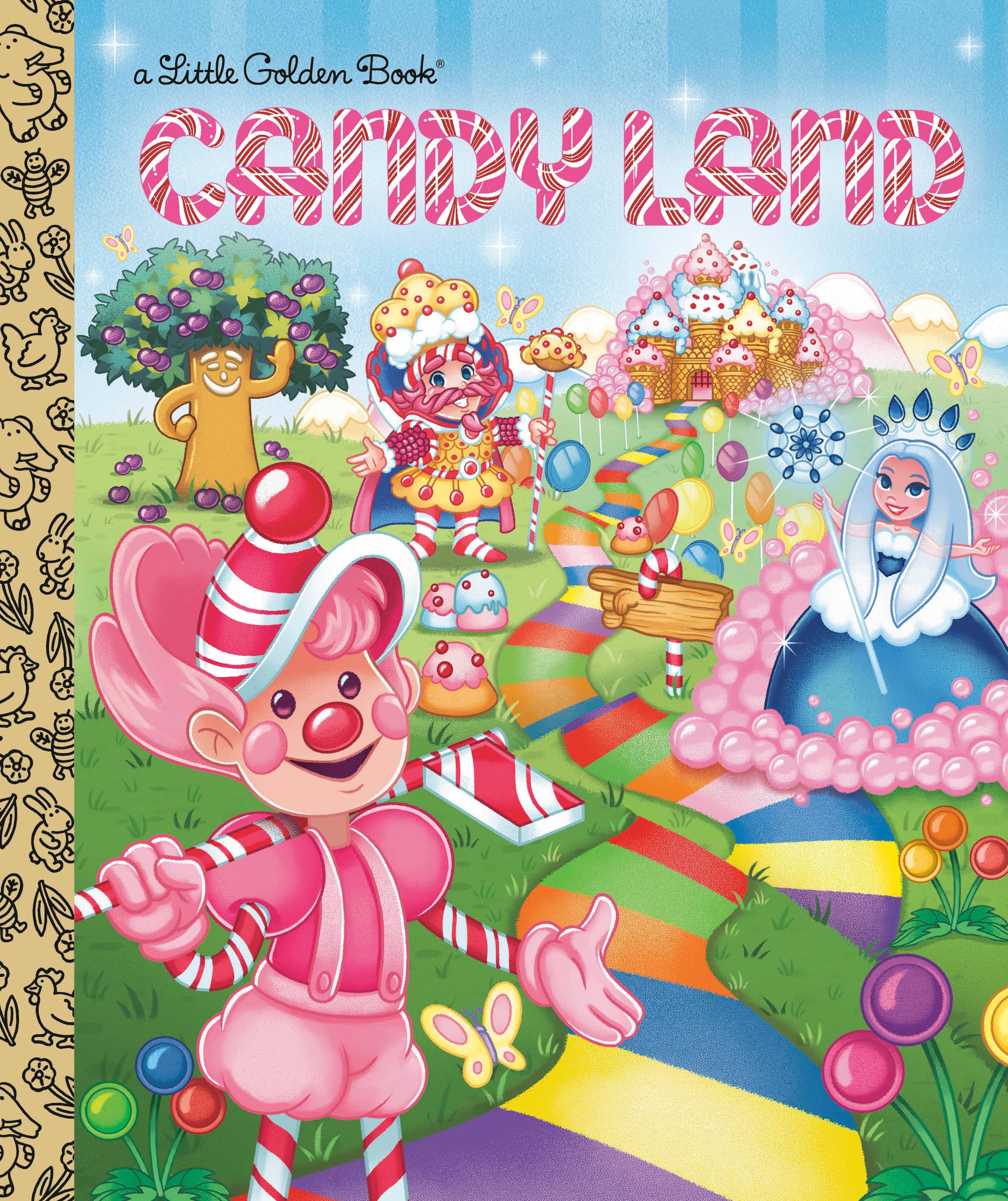 Hasbro Candy Land Little Golden Book Hardcover | Dragon's Lair Comics and Fantasy Houston TX