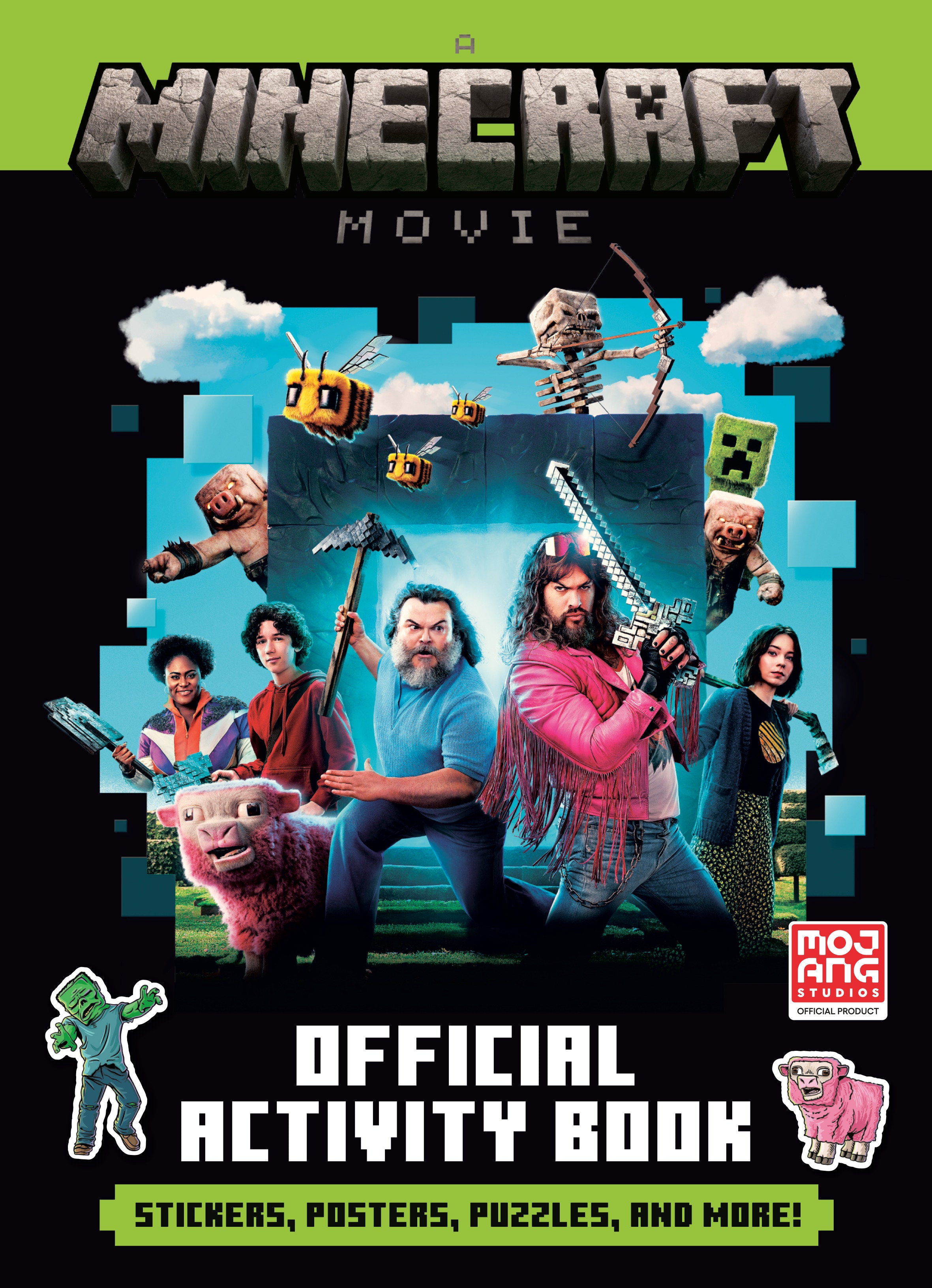 A Minecraft Movie Official Activity Book | Dragon's Lair Comics and Fantasy Houston TX