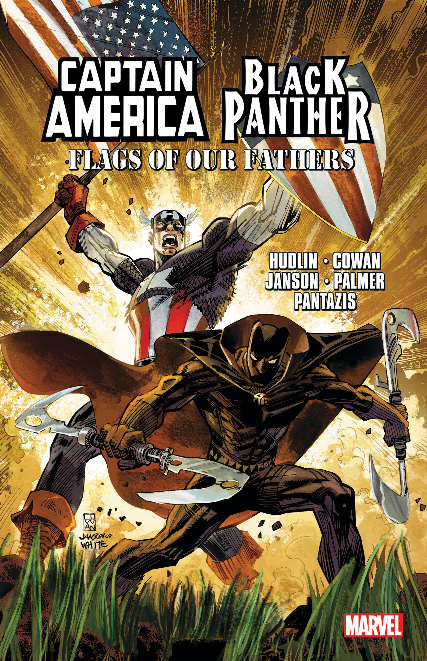 Captain America/Black Panther: Flags Of Our Fathers [New Printing 2] | Dragon's Lair Comics and Fantasy Houston TX