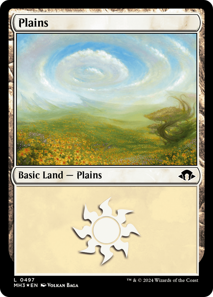 Plains (0497) (Ripple Foil) [Modern Horizons 3] | Dragon's Lair Comics and Fantasy Houston TX