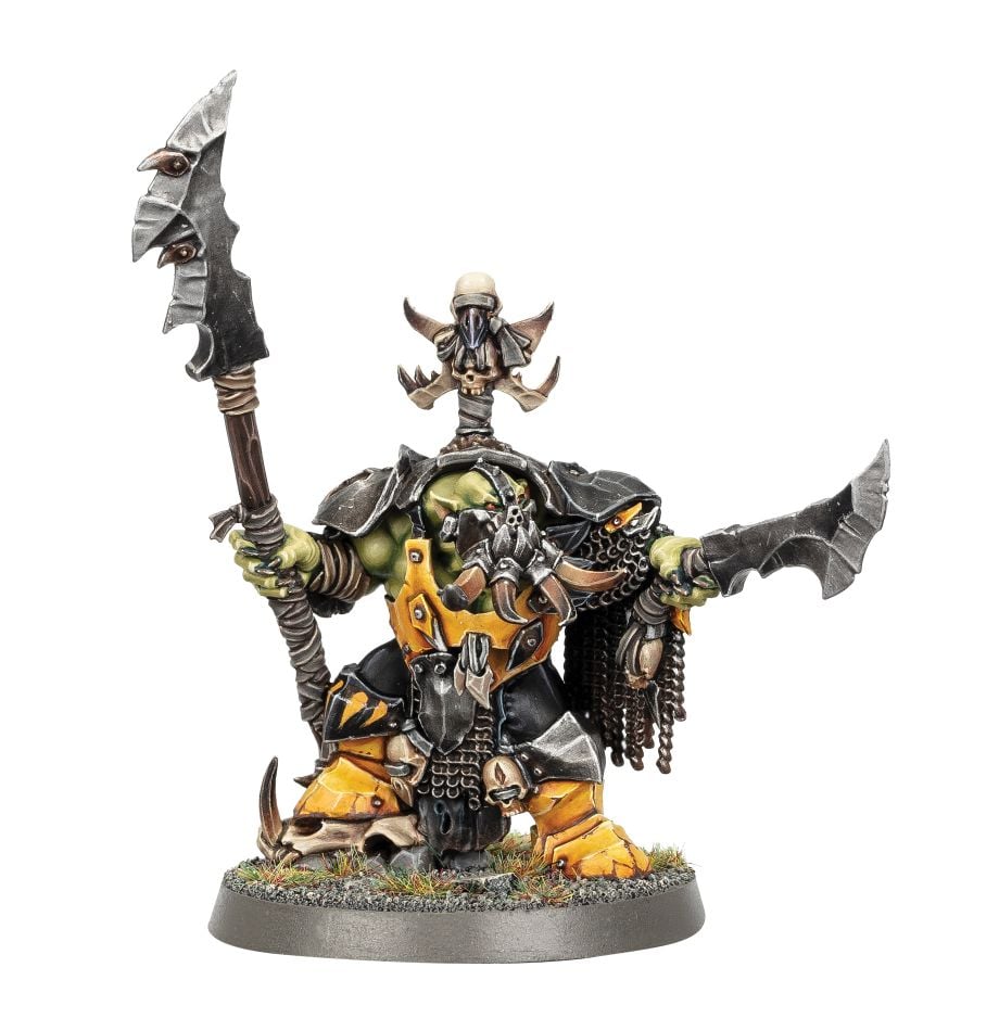 Warhammer Age of Sigmar: Orruk Warclans Ardboy Big Boss | Dragon's Lair Comics and Fantasy Houston TX