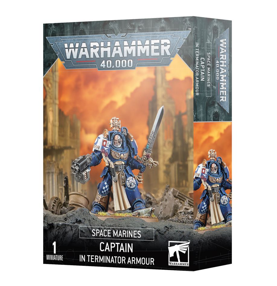 Warhammer 40K: CAPTAIN IN TERMINATOR ARMOUR | Dragon's Lair Comics and Fantasy Houston TX