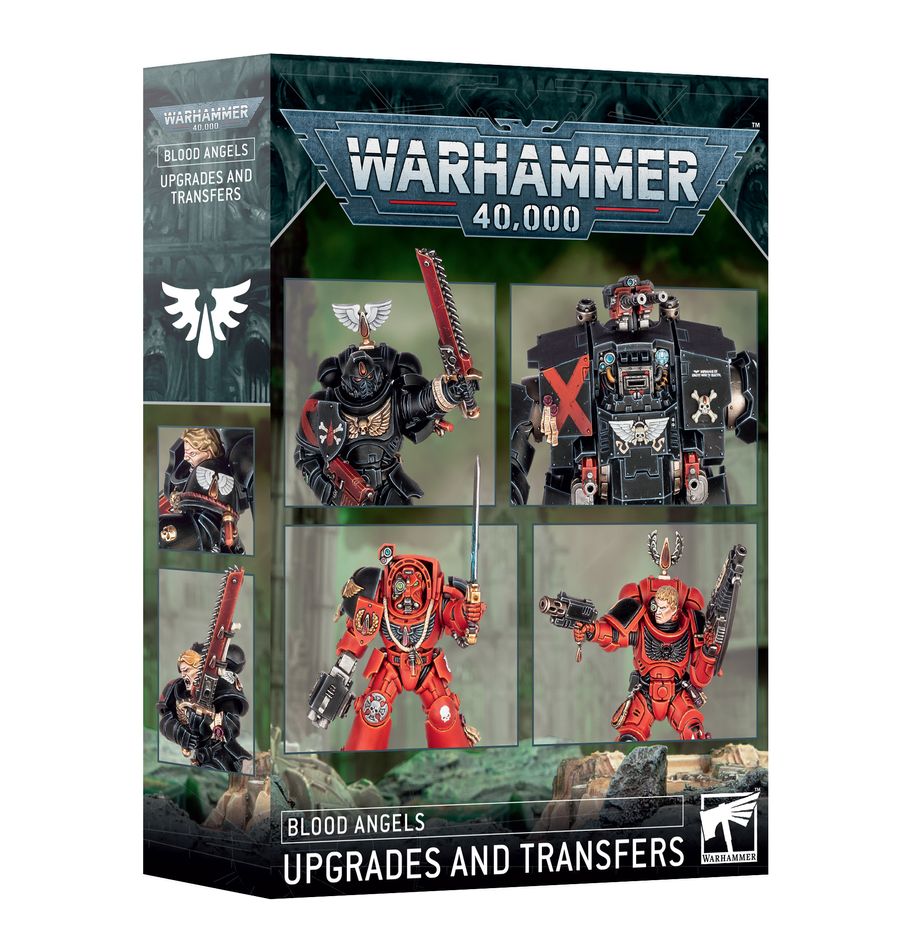 Warhammer 40k: Blood Angels Upgrades & Transfers | Dragon's Lair Comics and Fantasy Houston TX