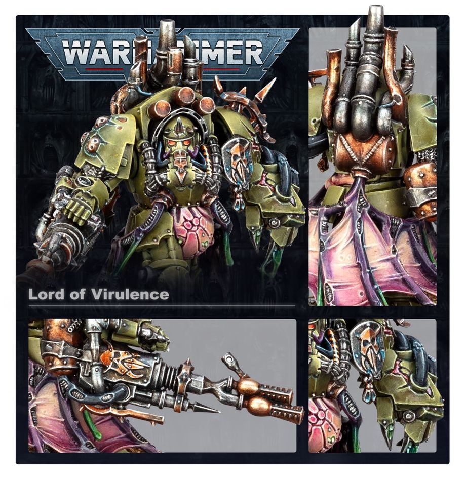 Warhammer 40K: Death Guard Lord of Virulence | Dragon's Lair Comics and Fantasy Houston TX