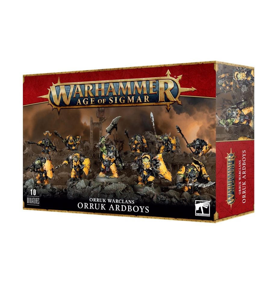 Warhammer Age of Sigmar: Orruk Warclans Orruk Ardboys | Dragon's Lair Comics and Fantasy Houston TX