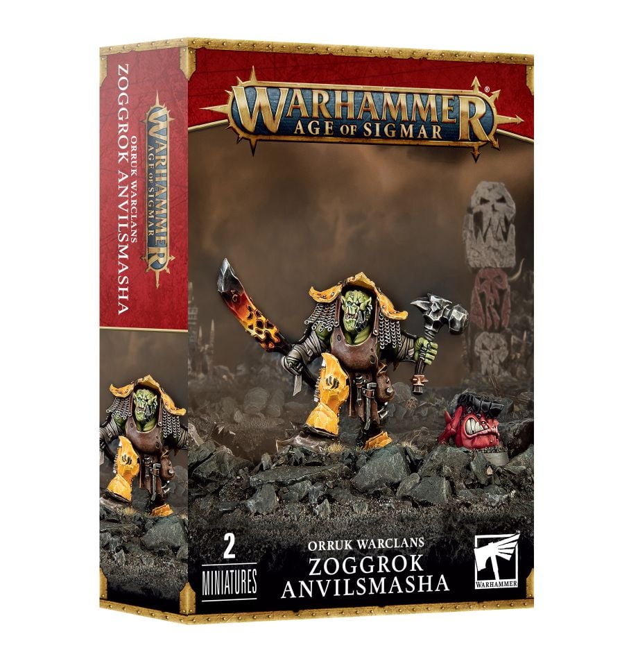 Warhammer Age of Sigmar: Orruk Warclans Zoggrok Anvilsmasha | Dragon's Lair Comics and Fantasy Houston TX