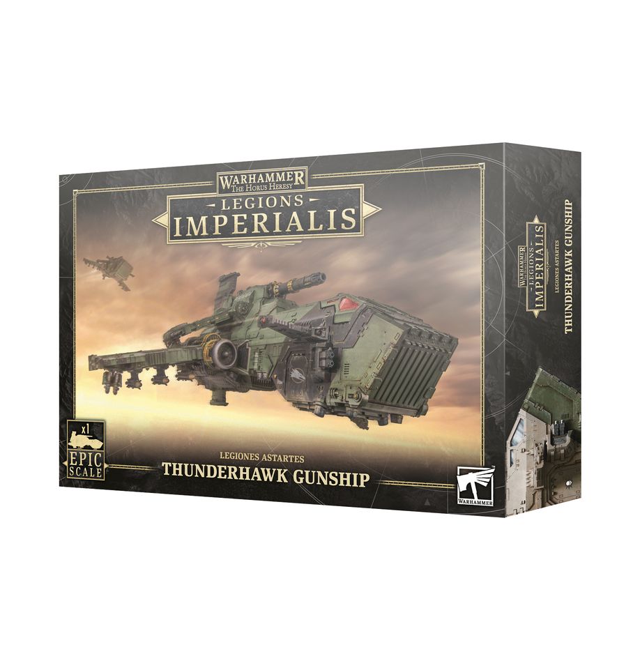 Warhammer Horus Heresy LEGIONS IMPERIALIS: THUNDERHAWK GUNSHIP | Dragon's Lair Comics and Fantasy Houston TX