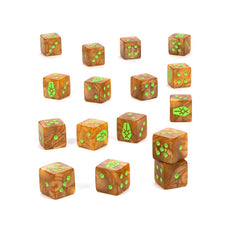 Warhammer 40k: NECRONS DICE SET | Dragon's Lair Comics and Fantasy Houston TX