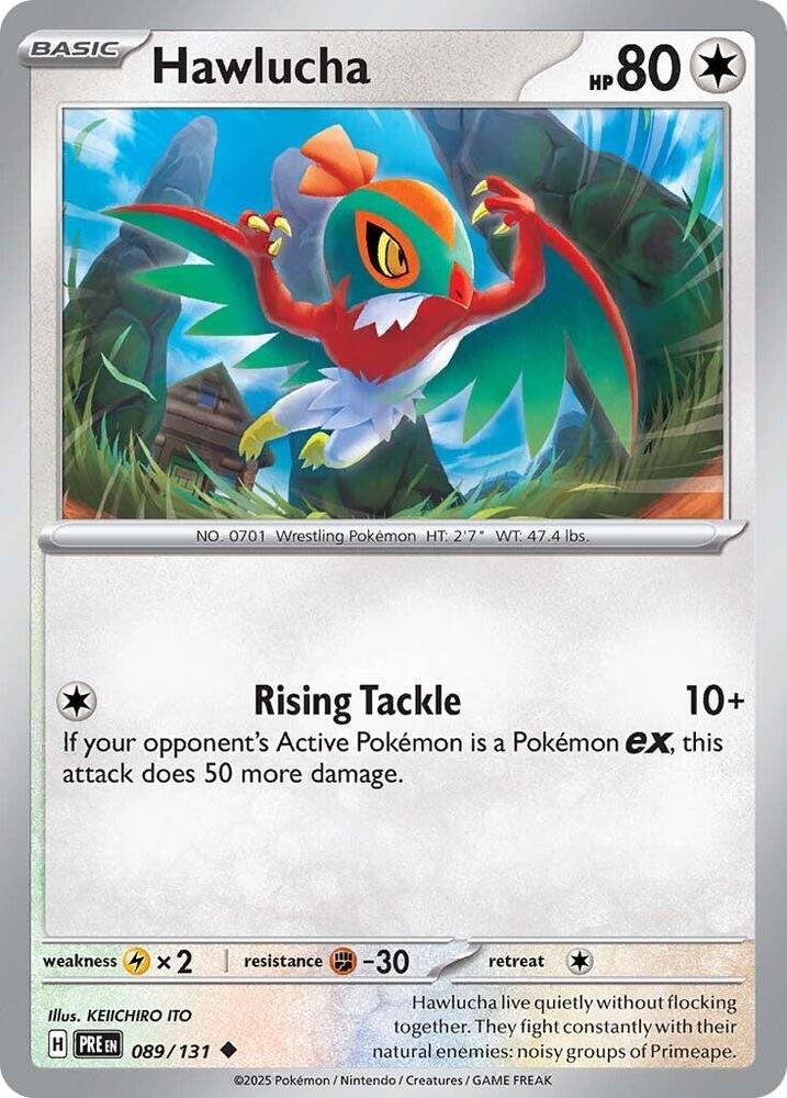 Hawlucha (089/131) [Scarlet & Violet: Prismatic Evolutions] | Dragon's Lair Comics and Fantasy Houston TX