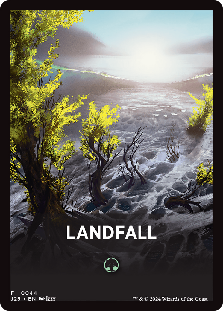 Landfall Theme Card [Foundations Jumpstart Front Cards] | Dragon's Lair Comics and Fantasy Houston TX