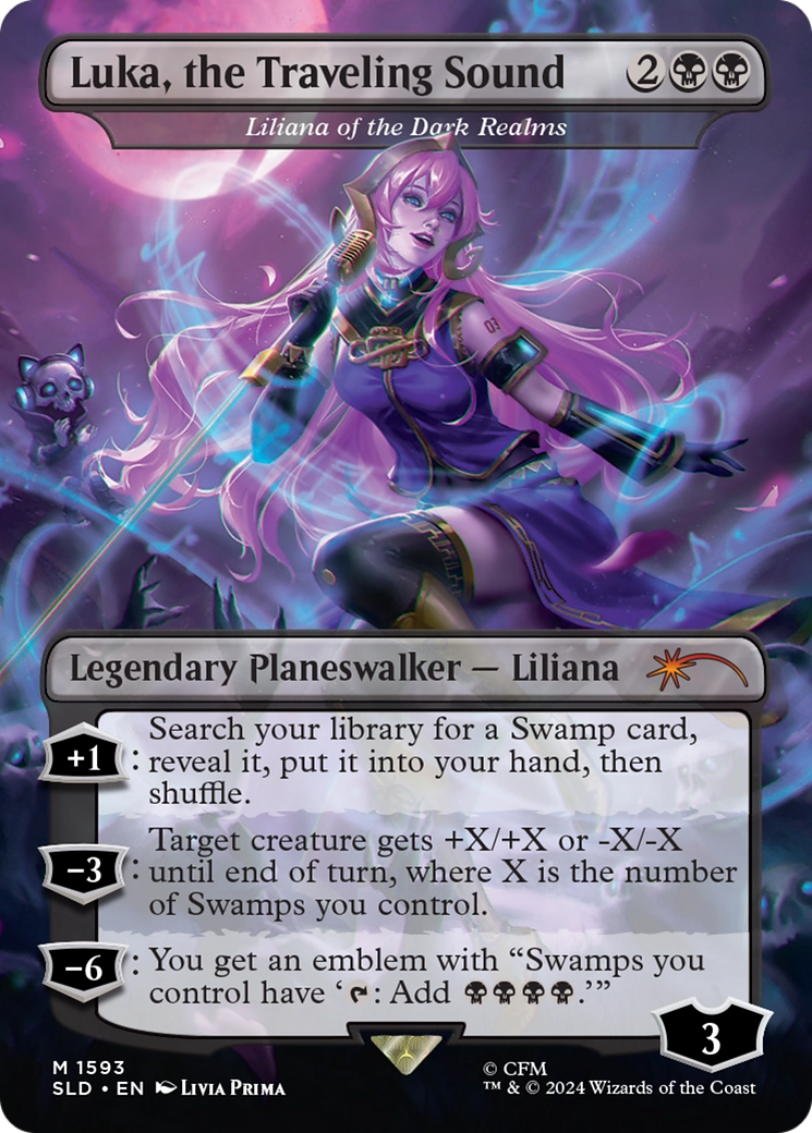 Luka, the Traveling Sound - Liliana of the Dark Realms [Secret Lair Drop Series] | Dragon's Lair Comics and Fantasy Houston TX