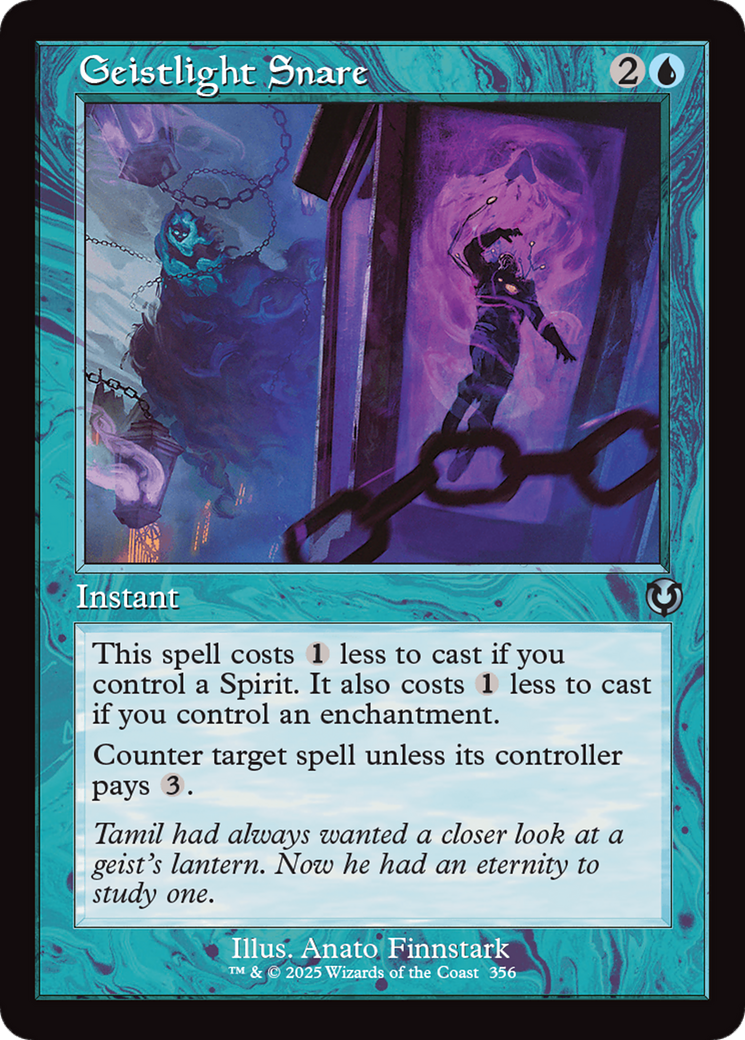 Geistlight Snare (Retro Frame) [Innistrad Remastered] | Dragon's Lair Comics and Fantasy Houston TX