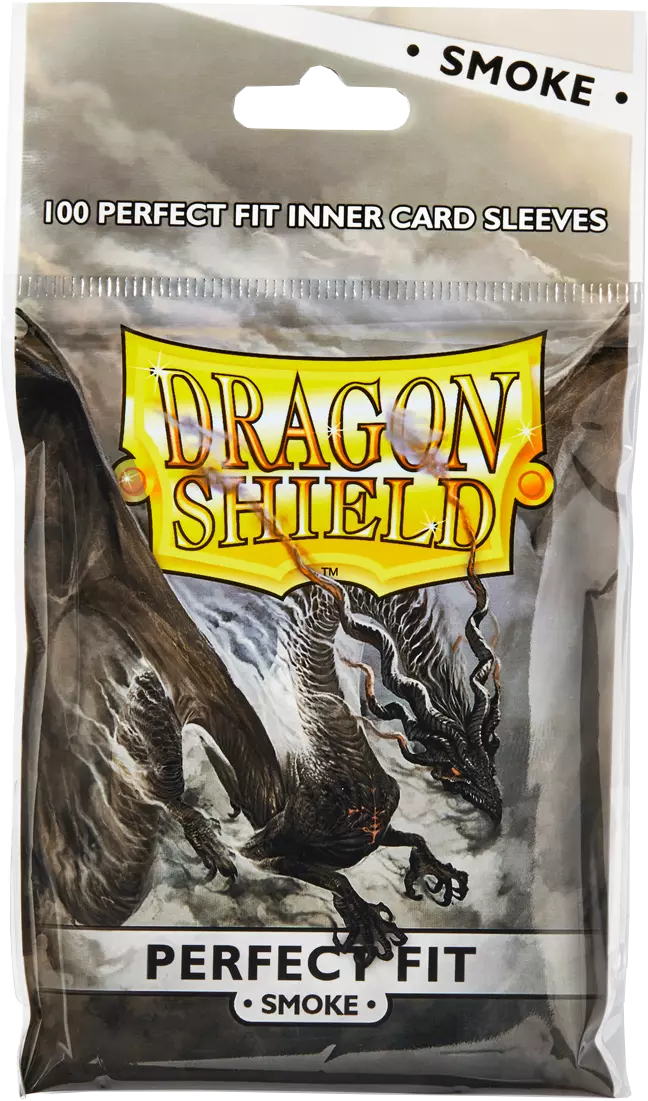 Dragon Shield Sleeves: Perfect Fit Sideloaders Smoke | Dragon's Lair Comics and Fantasy Houston TX