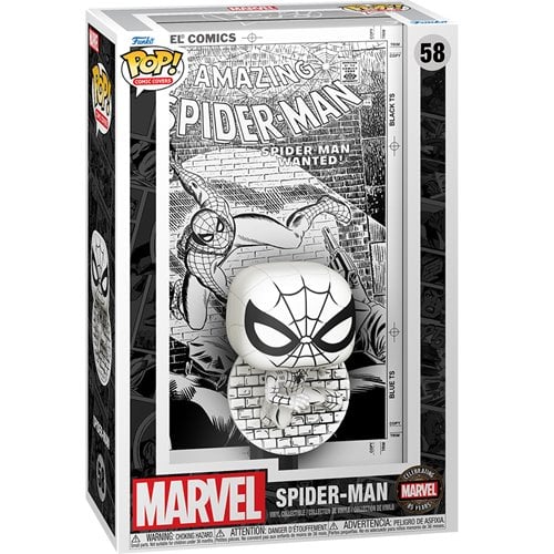 Funko Pop! Marvel's 85th Anniversary The Amazing Spider-Man Comic Cover Figure #58 with Case | Dragon's Lair Comics and Fantasy Houston TX