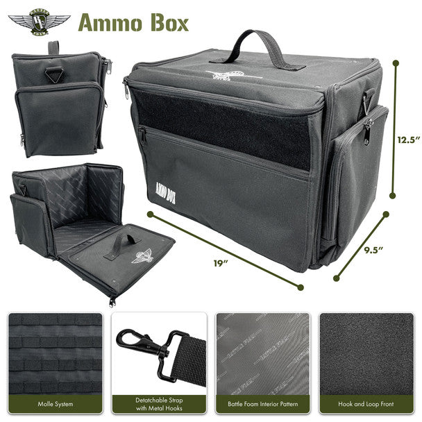 Battle Foam Ammo Box Bag with Magna Rack Slider Load Out | Dragon's Lair Comics and Fantasy Houston TX