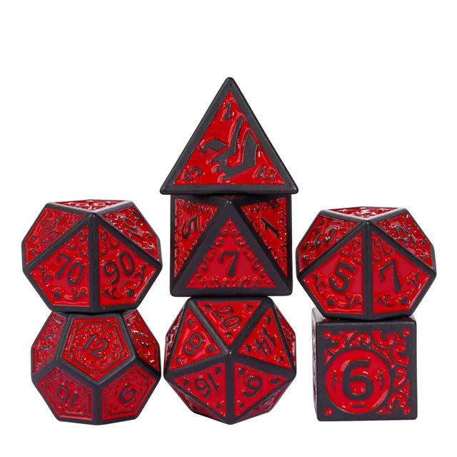 Foam Brain Bloodthirst Poly 7 Dice Set | Dragon's Lair Comics and Fantasy Houston TX