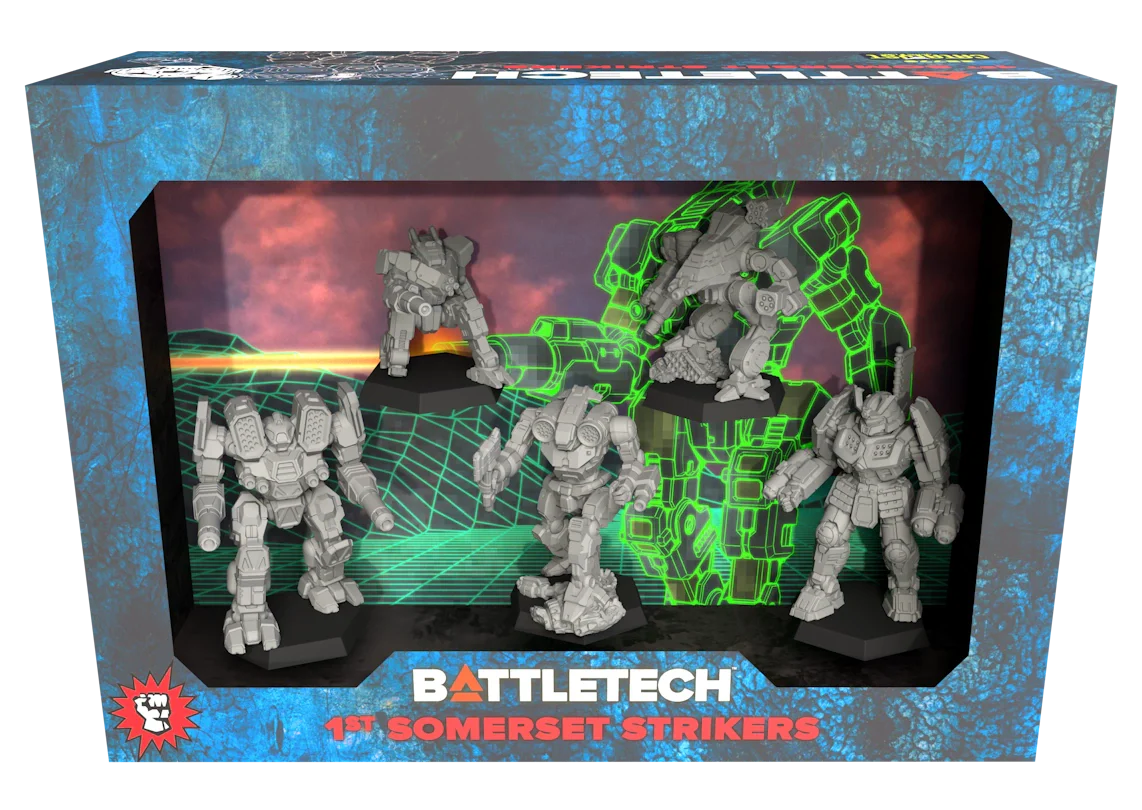 BattleTech: Mercenaries Forcepack - Somerset Strikers | Dragon's Lair Comics and Fantasy Houston TX