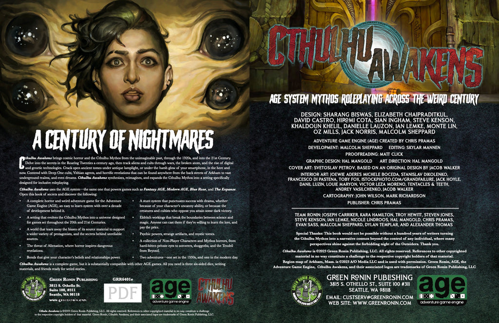 Cthulhu Awakens RPG: Game Master's Kit | Dragon's Lair Comics and Fantasy Houston TX