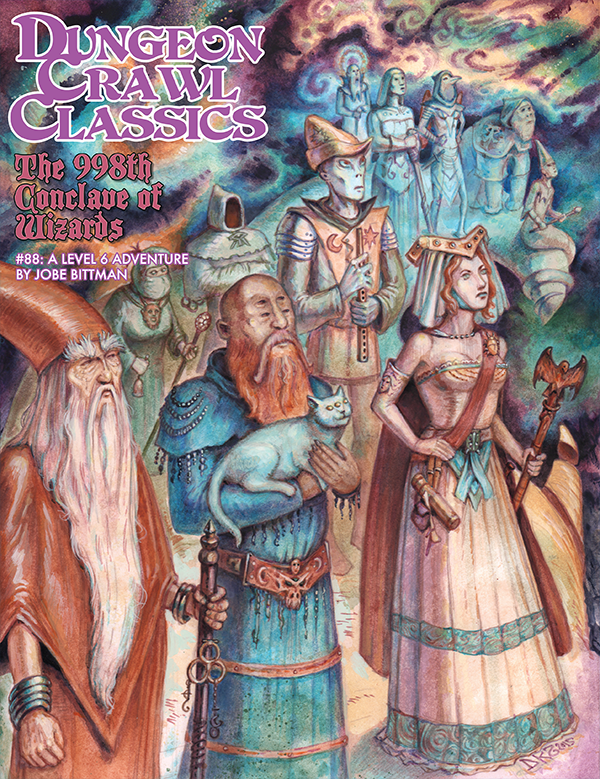 Dungeon Crawl Classics: 88 The 998th Conclave of Wizards A Level 6 Adventure | Dragon's Lair Comics and Fantasy Houston TX