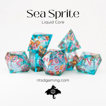 NTSD Liquid Core Dice Sets, Assorted Styles | Dragon's Lair Comics and Fantasy Houston TX