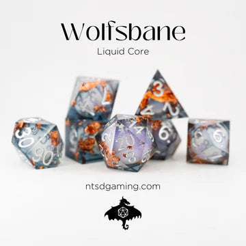 NTSD Liquid Core Dice Sets, Assorted Styles | Dragon's Lair Comics and Fantasy Houston TX