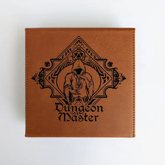 NTSD Gaming Vegan Leather Dice Box, Assorted Styles | Dragon's Lair Comics and Fantasy Houston TX