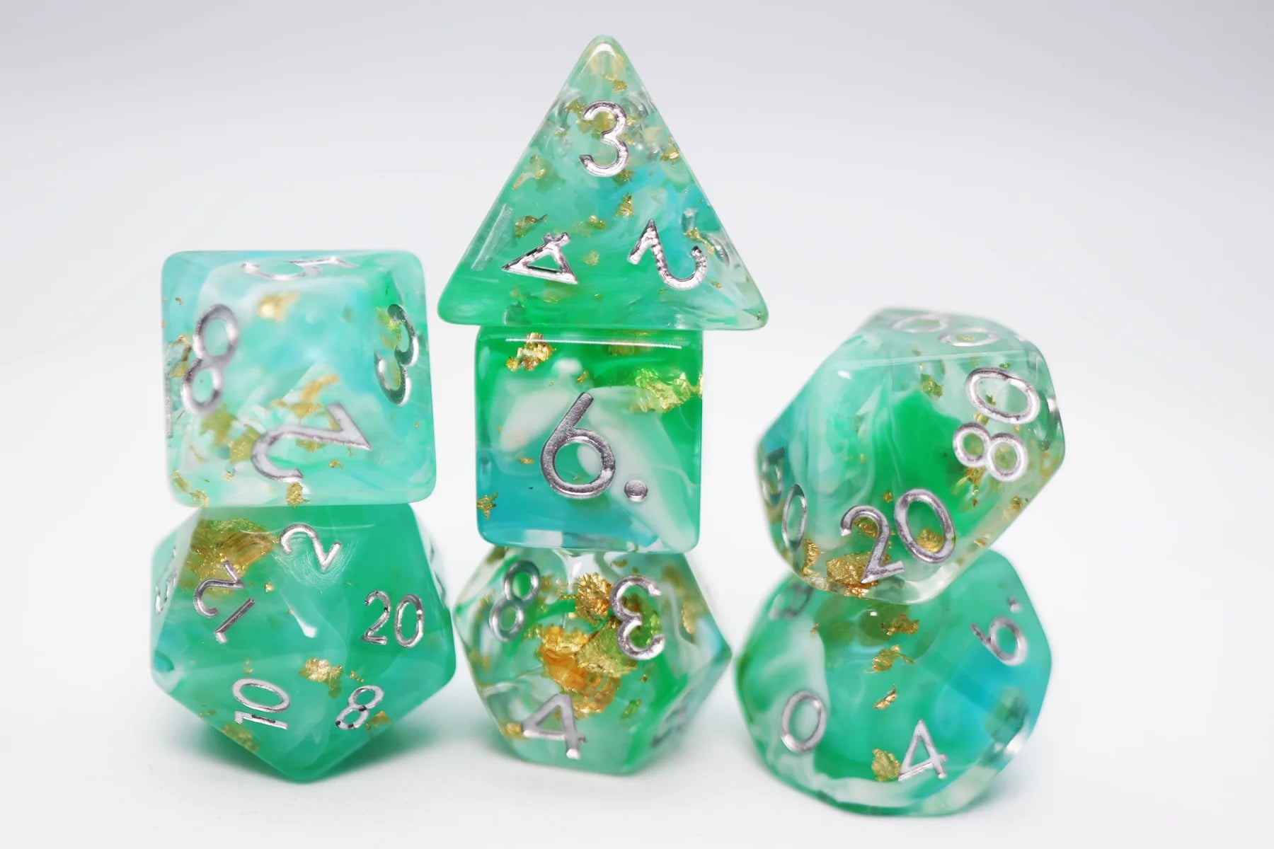 Foam Brain Wealth of the Wild Poly 7 Dice Set | Dragon's Lair Comics and Fantasy Houston TX