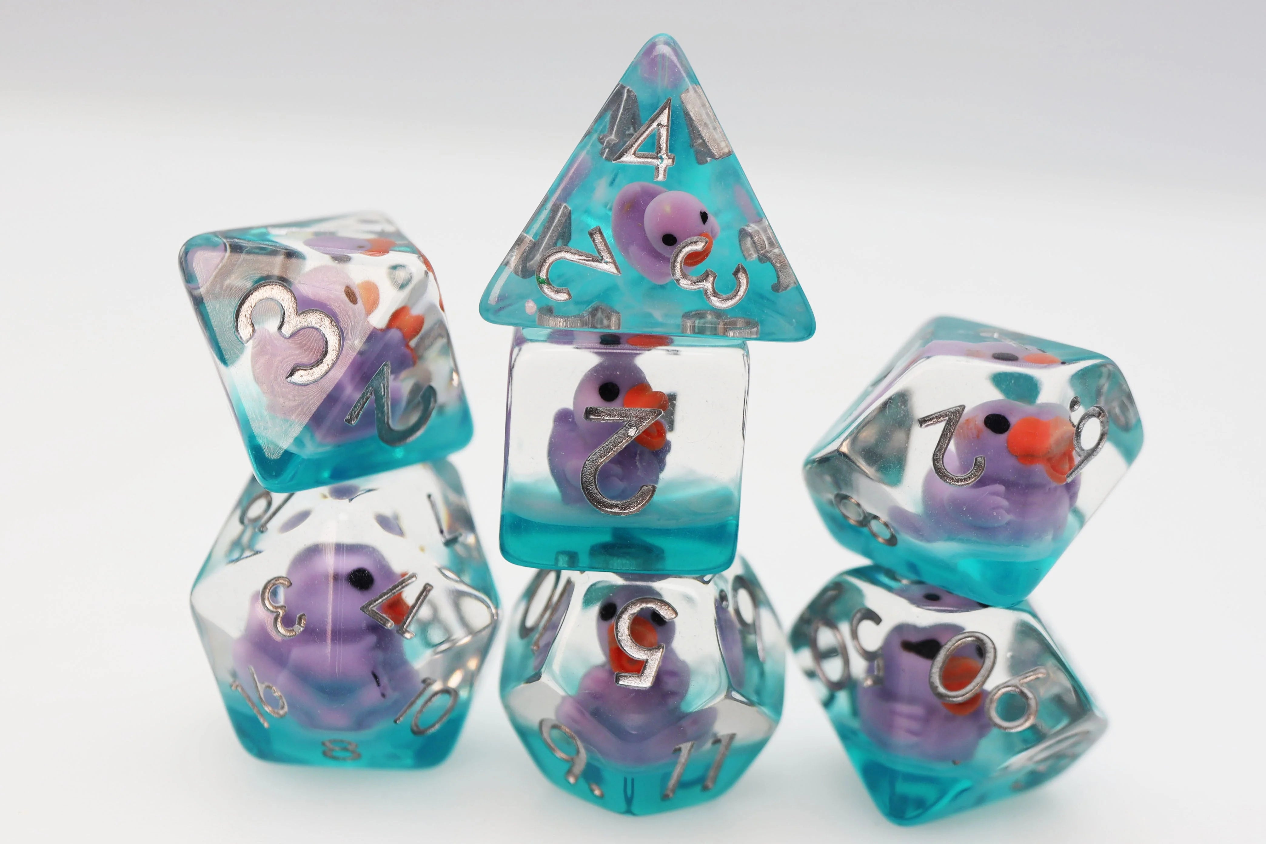 Lovely Duck RPG Dice Set | Dragon's Lair Comics and Fantasy Houston TX