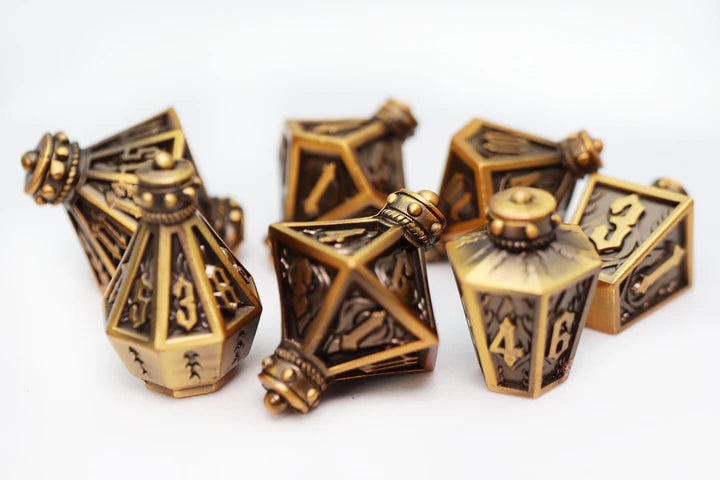 Foam Brain Moonlit Lantern Dice Sets | Dragon's Lair Comics and Fantasy Houston TX