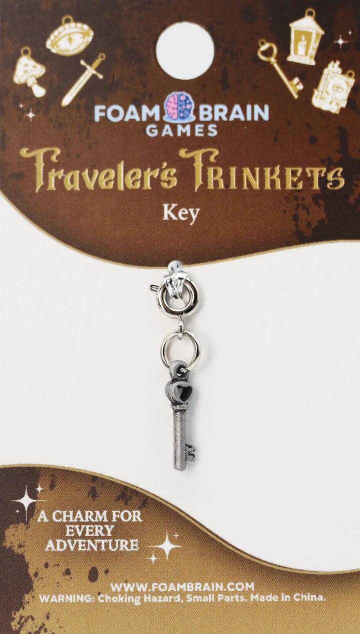 Foam Brain Traveler's Trinkets: Key Charm | Dragon's Lair Comics and Fantasy Houston TX