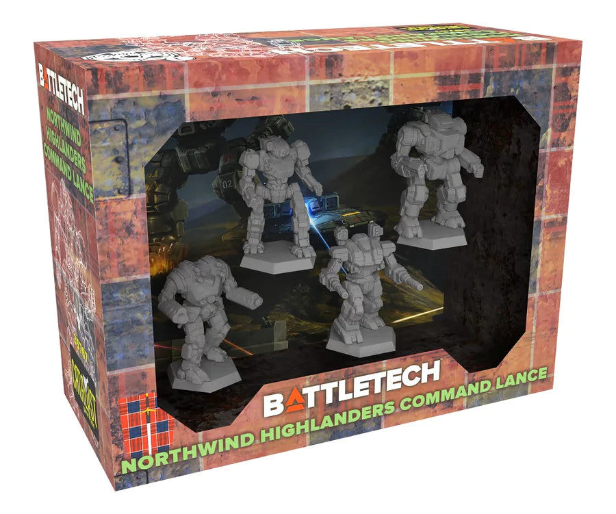 Battletech: Northwind Highlanders Command Lance | Dragon's Lair Comics and Fantasy Houston TX