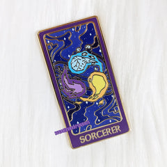 Sugar Cubed Studios Dungeons and Dragons Tarot Enamel Pins | Dragon's Lair Comics and Fantasy Houston TX