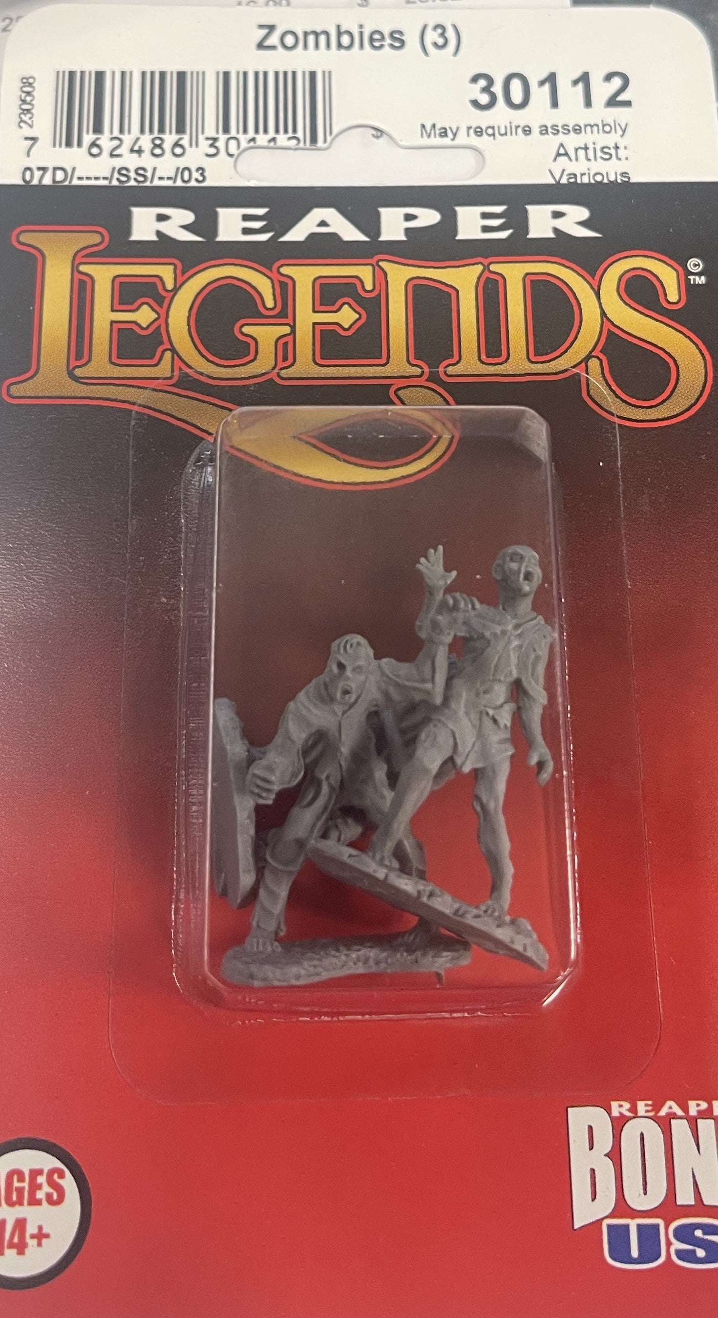 Bones Legends: Zombies II (3) | Dragon's Lair Comics and Fantasy Houston TX