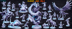 Dragon's Lair Printed Mini: Classic JRPG 2 Set | Dragon's Lair Comics and Fantasy Houston TX