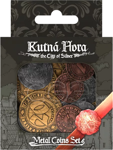 Kutna Hora: The City of Silver - Metal Coins Set | Dragon's Lair Comics and Fantasy Houston TX