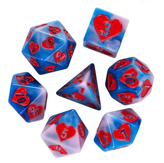 Love is in the Air RPG Dice Set | Dragon's Lair Comics and Fantasy Houston TX