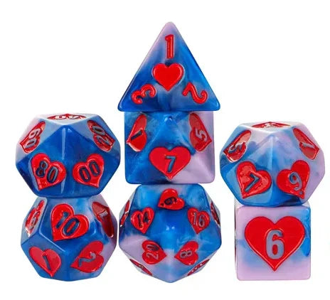 Love is in the Air RPG Dice Set | Dragon's Lair Comics and Fantasy Houston TX