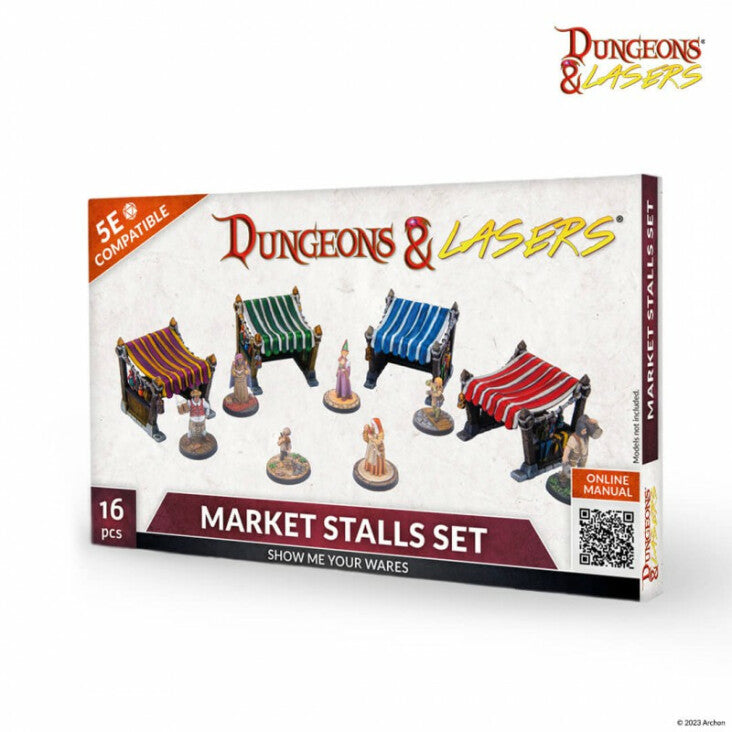 Dungeons and Lasers: Market Stalls Set | Dragon's Lair Comics and Fantasy Houston TX