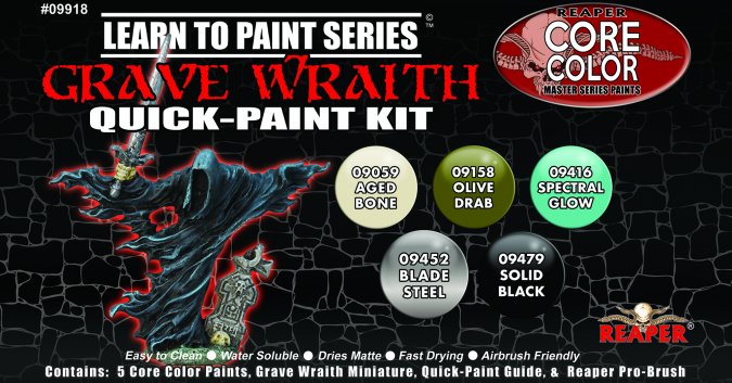 Wraith Quick-Paint Kit Box Set - Learn to Paint | Dragon's Lair Comics and Fantasy Houston TX